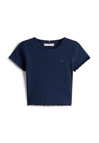 Tommy Hilfiger ESSENTIAL  - Lihtne T-särk - dark night navy