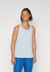 Nike Performance TANK - Viršus - light armory blue/pure