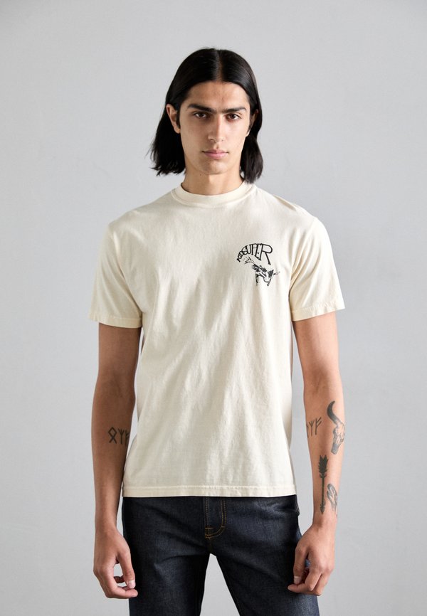 TRAPEZE TEE - Print T-shirt - cream2