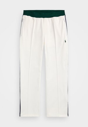 Polo Ralph Lauren, WIMBLEDON TRACK PANT UNISEX - Verryttelyhousut - ceramic white