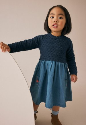 Next, REGULAR FIT - Denim dress - blue