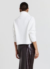 Calliope DOLCEVITA TINTA UNITA - Strickpullover - bianco lana