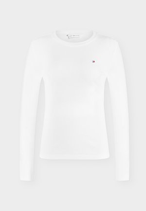 Tommy Hilfiger, CODY SLIM C-NK L/S T-SHIRT - Μπλούζα με μακριά μανίκια - ecru