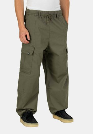 PARA - Pantalones cargo - olive br