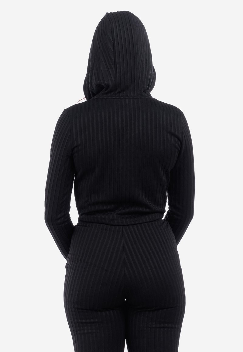 Felpa GUESS Donna Con Cappuccio E Logo - Nero, Taglia S - Foto 3
