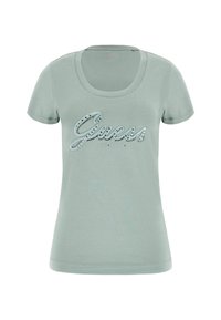 EMBRO SCRIPT LOGO TEE - Majica kratkih rukava s printom - dunkelgrau