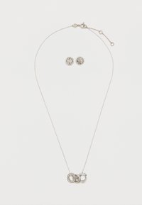 MILLER NECKLACE AND EARRING SET - Náhrdelník - silver-coloured