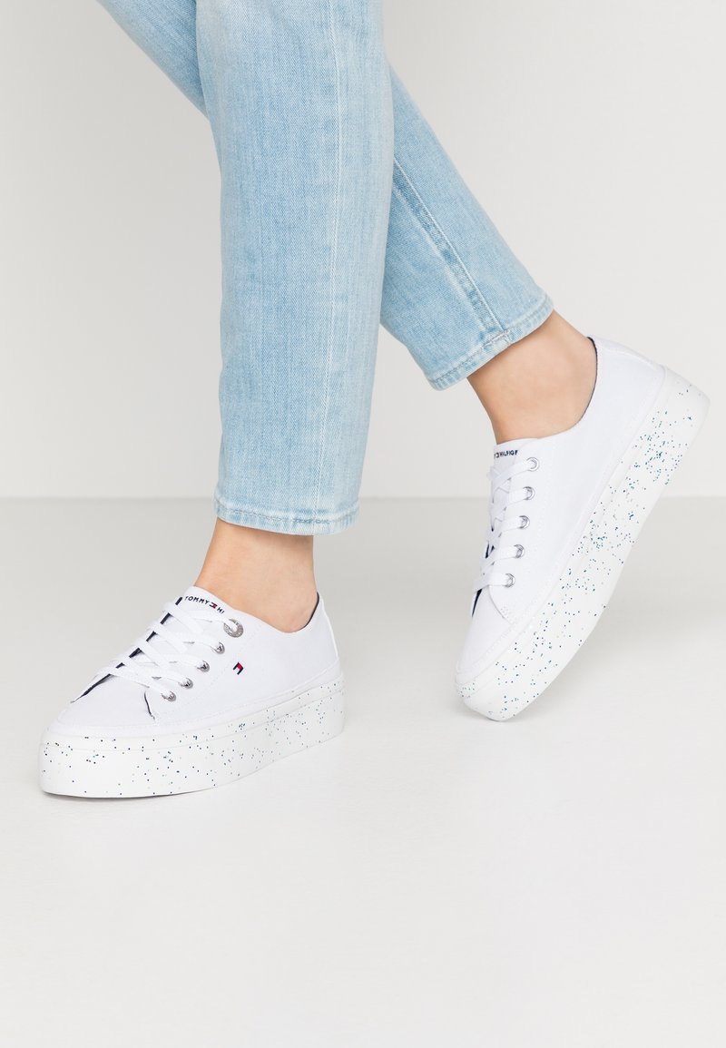 Canvas Shoes Tommy Hilfiger Schuhe Mit Glitzer Tommy Hilfiger