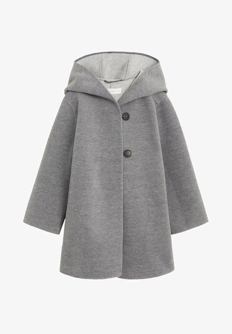 Mango Sandra Wollmantel Klassischer Mantel Grau Zalando De