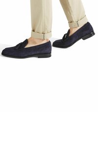 Scarosso DUCCIO ABISSO - Obuća za navlačenje - dark blue suede