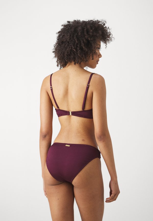 BANDEAU BIKINI SET - Bikini - bordeaux4