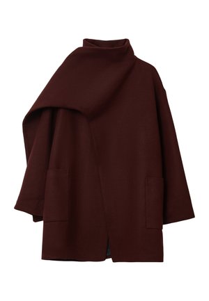 Manteau court - bordeaux