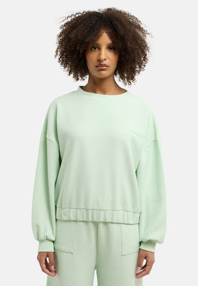 Bruno Banani Stickad tröja - grün