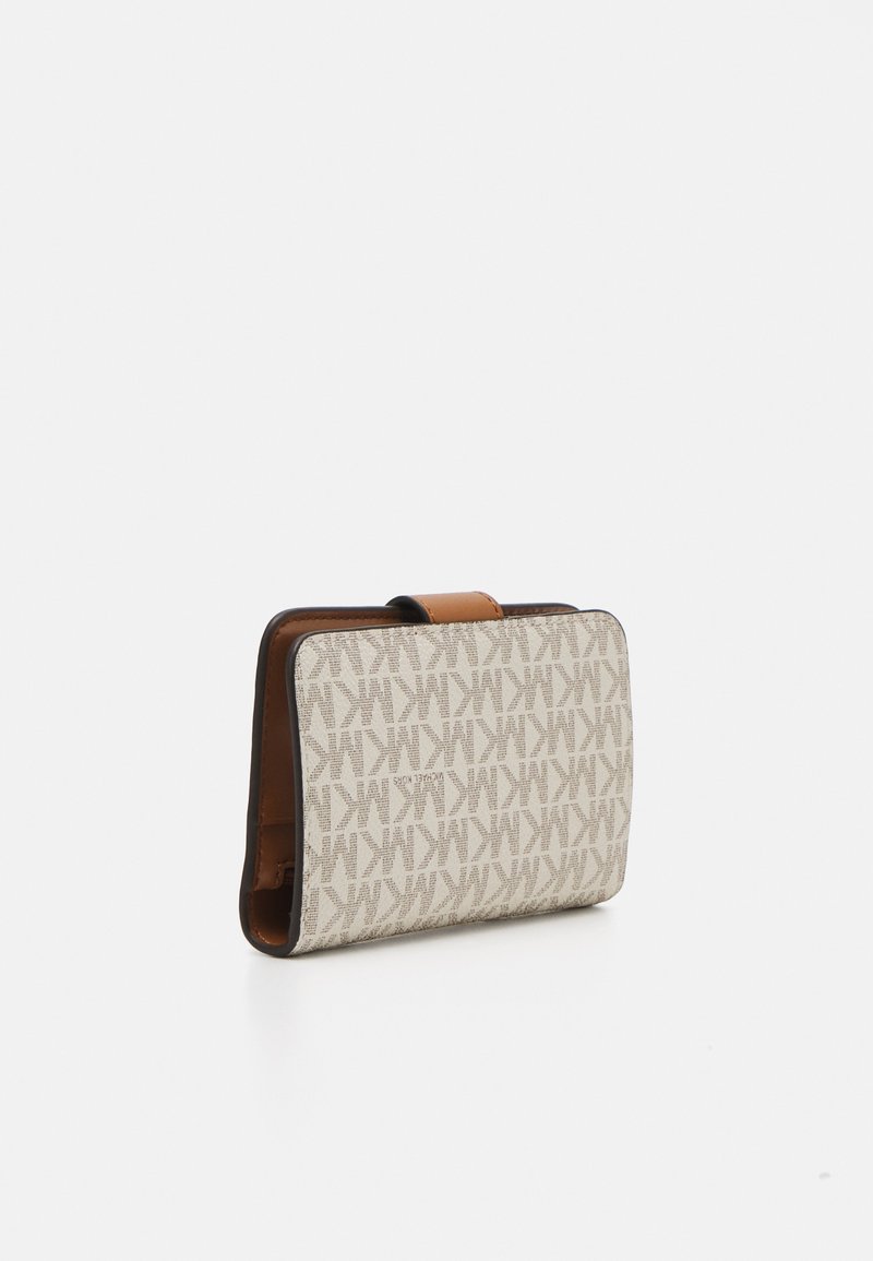MICHAEL Michael Kors CHARM BIFOLD - Geldbörse - vanilla/offwhite  