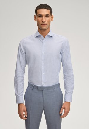 PARES - Hemd - hellblau gemustert