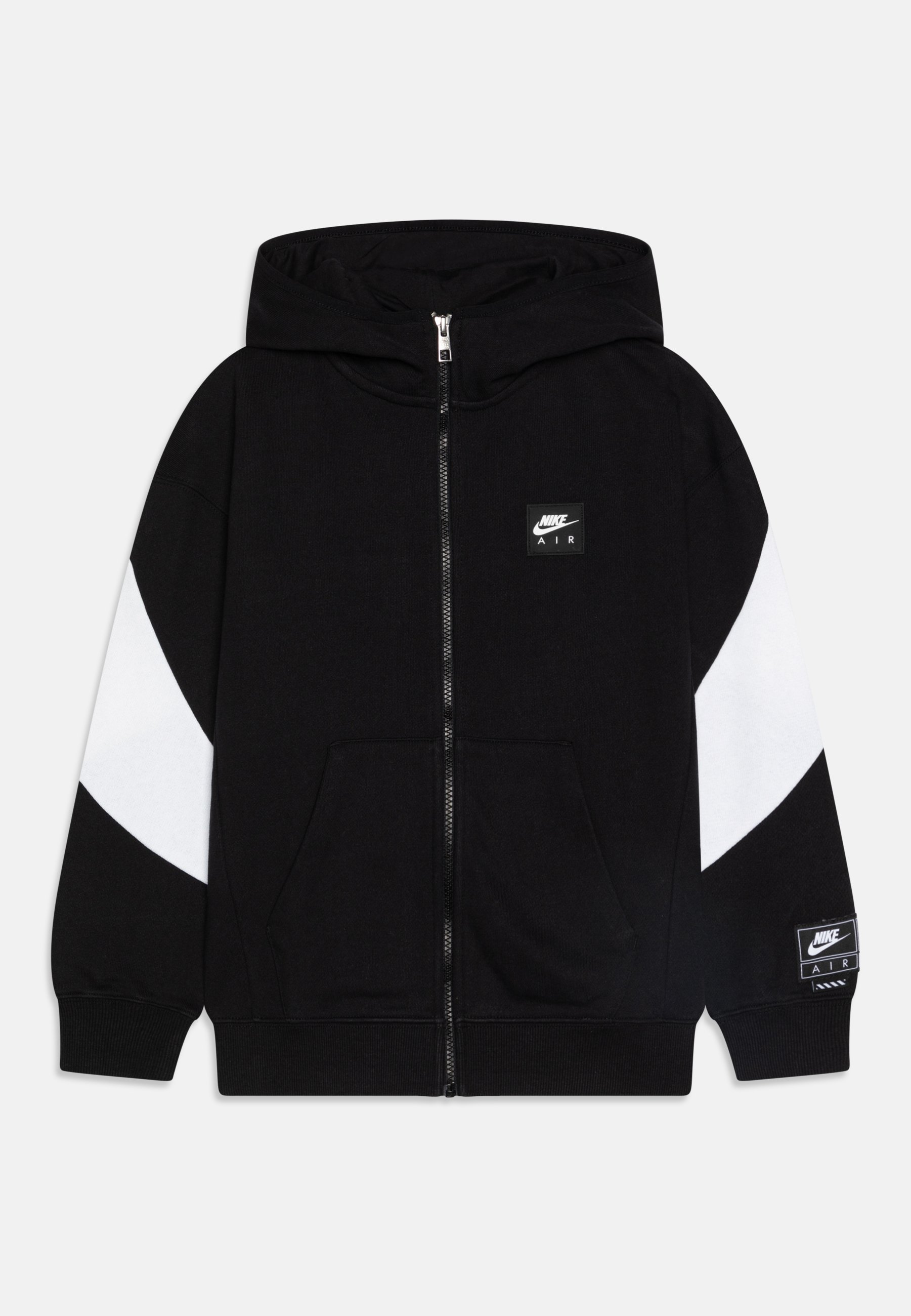 Nike Sportswear AIR Sudadera con cremallera black/white/negro