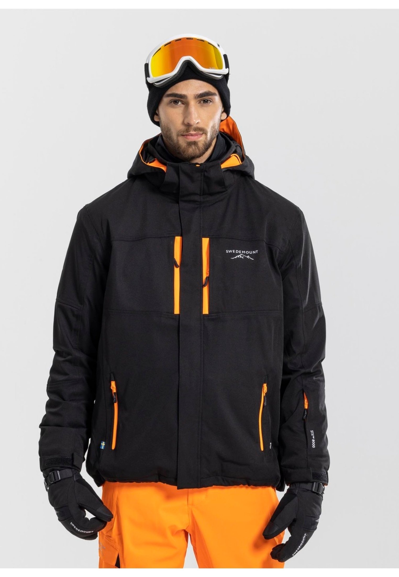 Swedemount ST ANTON - Kurtka snowboardowa/czarny - Zalando.pl