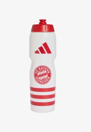adidas Performance, ADIDAS PERFORMANCE FC BAYERN BOTTLE UNISEX - Borraccia - white better scarlet