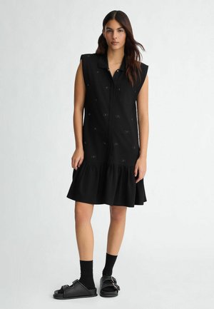 WITH LOGO - Blousejurk - black