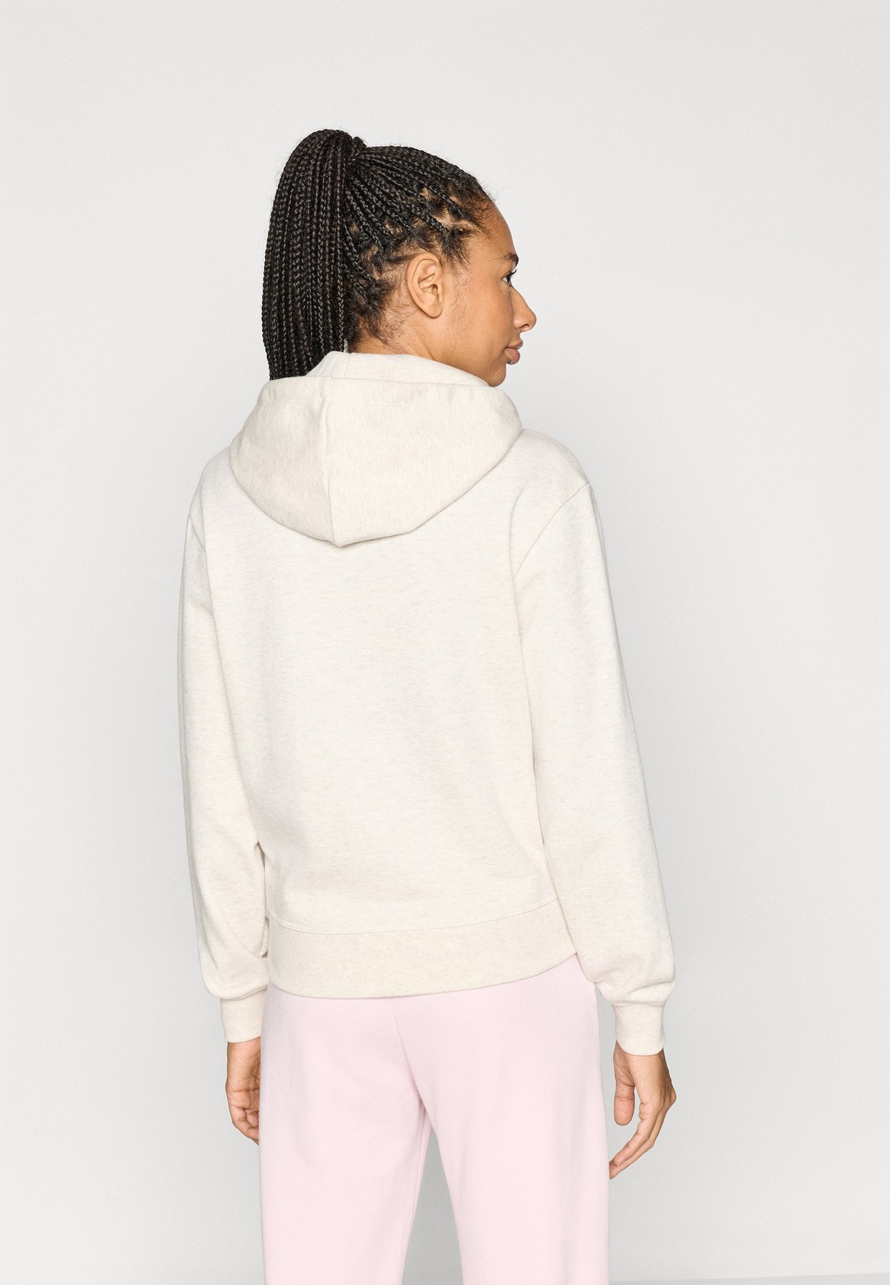 ICONS TONAL HOODIE SWEATSHIRT WITH BIG LOGO