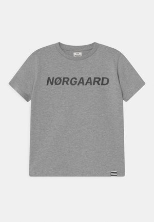 TEE THORLINO UNISEX - Triko s potiskem - grey melange