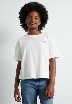 NICKY - T-shirts med print - white