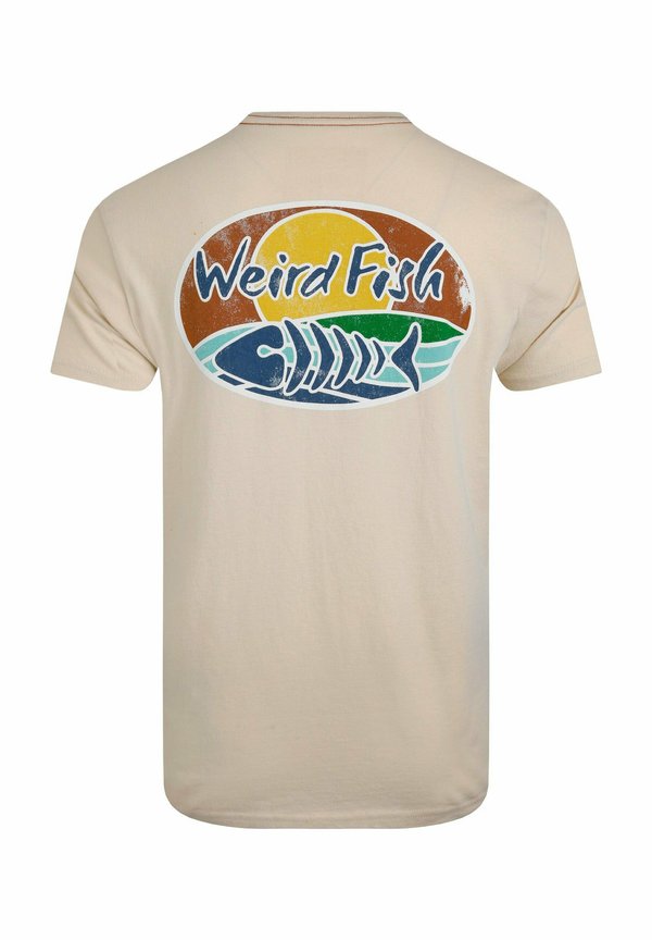 LAND AND SEA BACK GRAPHIC - Print T-shirt - string3