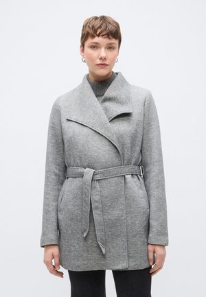ONLSEDONA LIFE LIGHT BELT COAT - Κλασικό παλτό - light grey melange