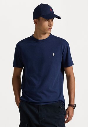 CLASSIC FIT JERSEY CREWNECK T-SHIRT - T-shirt basic - cruise navy