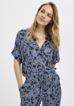 KAEVITY AMBER - Blouse - blue paisley print
