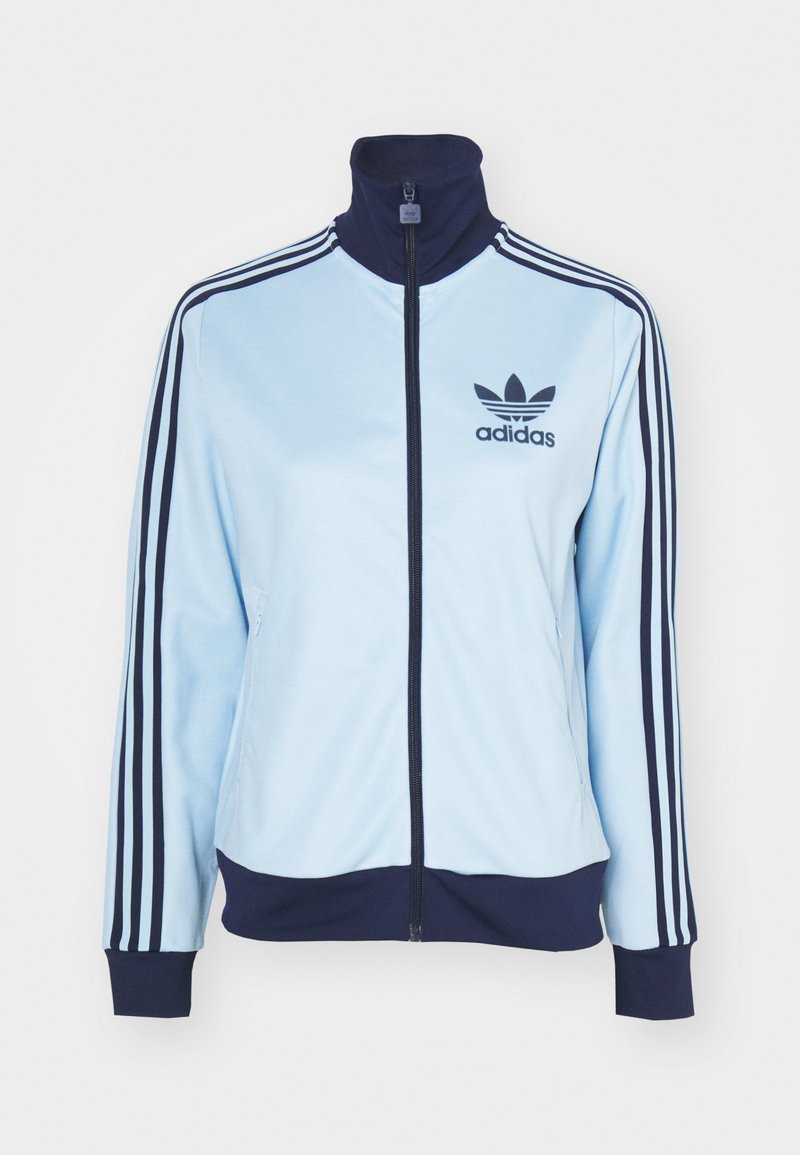 adidas Originals BECKENBAUER TT - Zip-up sweatshirt - clear sky 