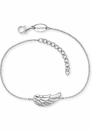 Armband Herzflügel Silber mit Süßwasserperlen
