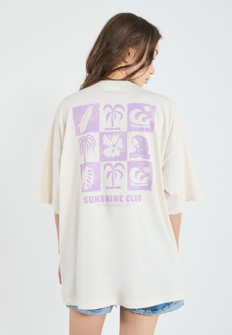 Even&Odd by Zalando - Print T-shirt - off white, Enlarge