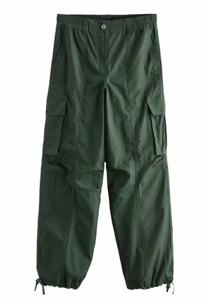 Pantalones cargo verdes de mujer online