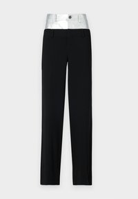 METALLIC DIONNE PANT - Trousers - black/silver