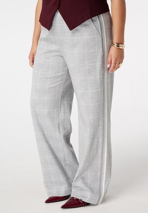 Pantalon classique - multi grey-black