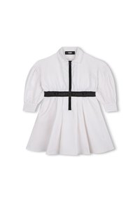 KARL LAGERFELD KIDS ZIPPÉE - Robe de jour - blanc