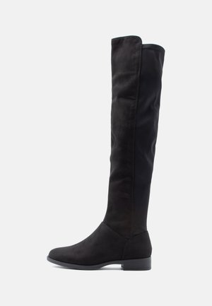 Anna Field Botas acima do joelho - black