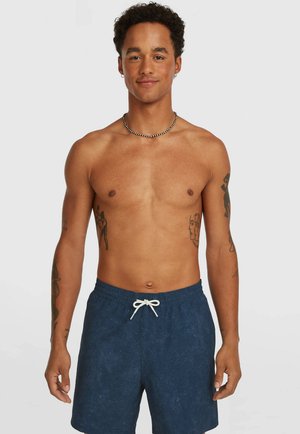 CALI OCEAN - Short de bain - dark blue originals acid wash