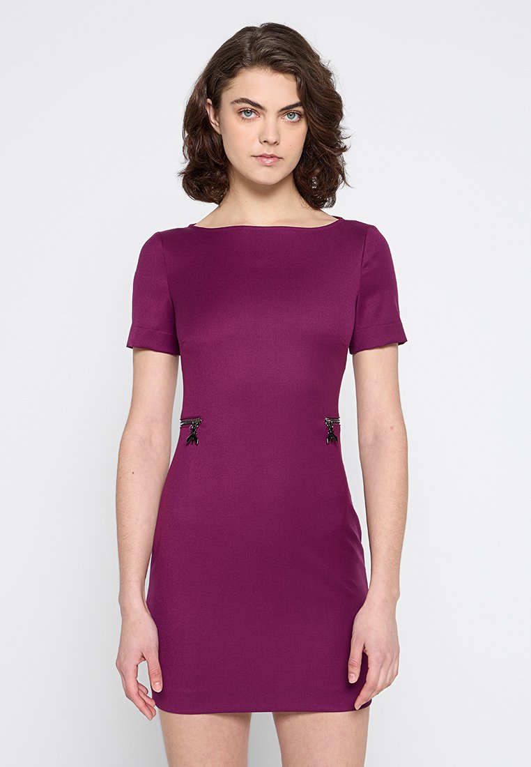 PATRIZIA PEPE Etui-jurk (rood)paars