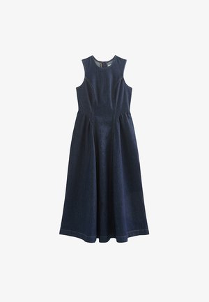 New Look, SLEEVELESS MIDI - Spijkerjurk - navy