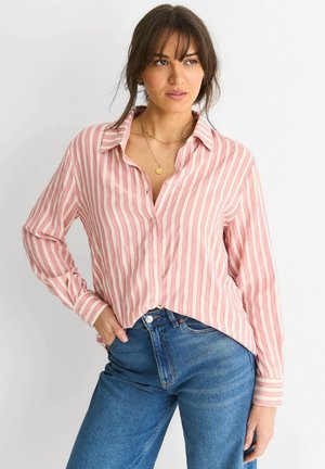 STRIPE  - Button-down blouse - pink