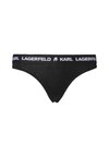 LOGO THONG - Perizoma - black