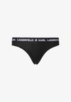 LOGO THONG - Στρινγκ - black