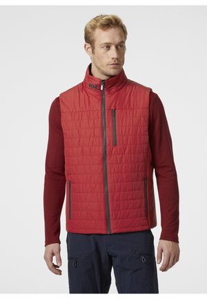 Helly Hansen CREW INSULATOR VEST 2.0 czerwony