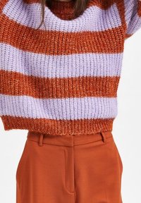 Selected Femme Strickpullover - orange