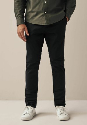 2 PACK SKINNY FIT STRETCH - Chino - black