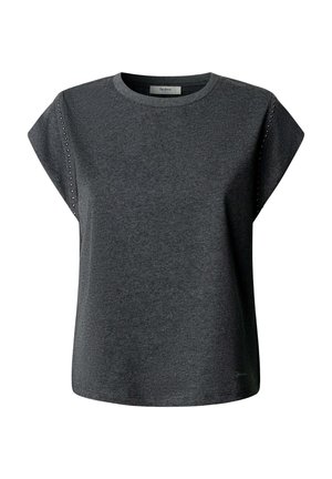 Pepe Jeans, PEPE JEANS BASIC T-SHIRT BRITANY - Camiseta estampada - dark grey marl