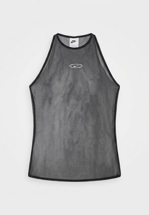 Nike Sportswear, STREET SHEER TANK - Топ - black/white
