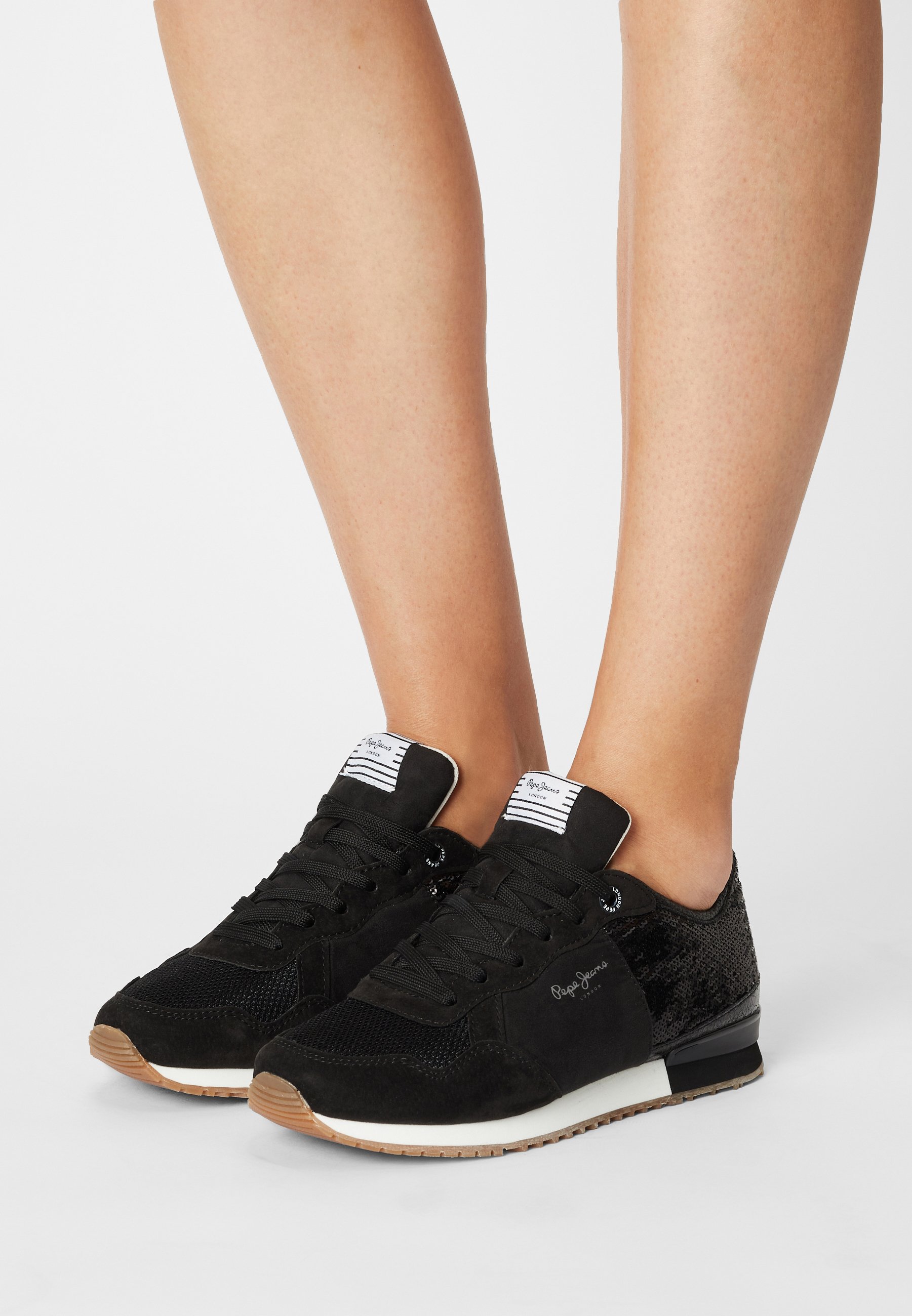 Pepe Jeans ARCHIE - Sneakers laag - black/Zwart - Zalando.nl